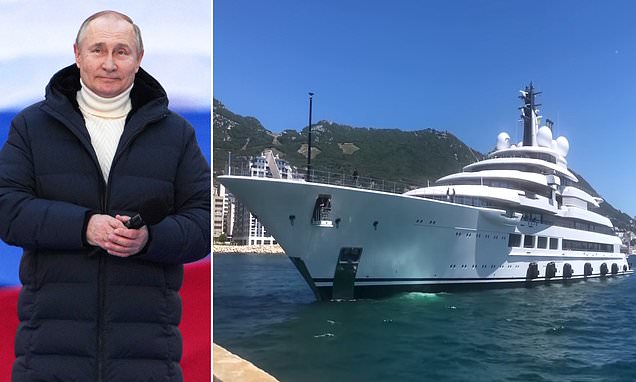 Breaking news: Italian authorities urged to seize £500m superyacht as Putin’s critics say he is the real owner – Daily Mail