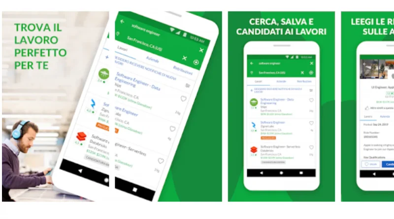 Le migliori app per cercare lavoro in Italia