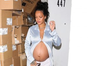 Leave It to Rihanna To Make PJs Super Stylish