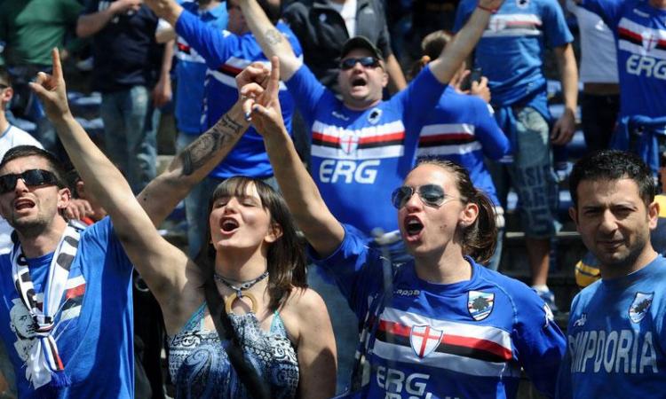 Sampdoria, il dato sui biglietti: si punta quota 15mila presenze per la Salernitana
