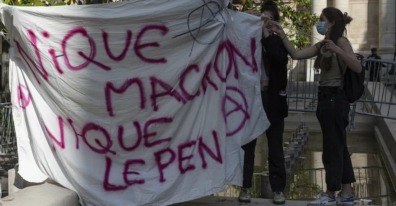 «Né Macron né Le Pen»