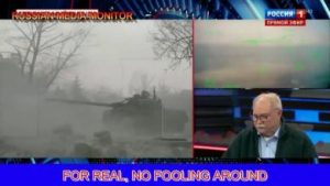 Il conflitto in Ucraina sulla tv russa: l’affondamento dell’incrociatore Moskva è un atto di guerra