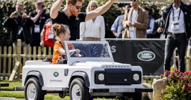 Prince Harry Rides Shotgun in Comically Small Vehicle, Faces Obstacles