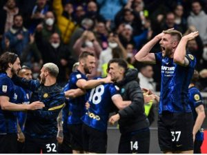 Inter-Milan 3-0: doppietta di Lautaro e Gosens, nerazzurri in finale di Coppa Italia