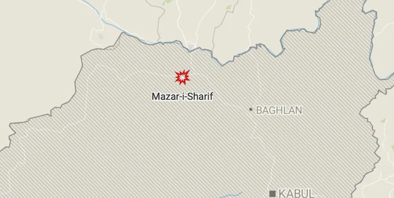 Almeno 10 persone sono state uccise in un attentato in una moschea di Mazar-i-Sharif, nel nord dell’Afghanistan