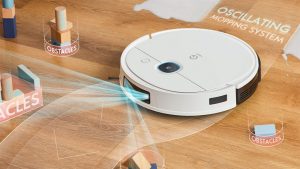 yeedi vac 2 pro evita gli ostacoli, aspira e lava la nostra casa