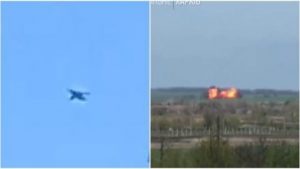 L’abbattimento del caccia Sukhoi russo