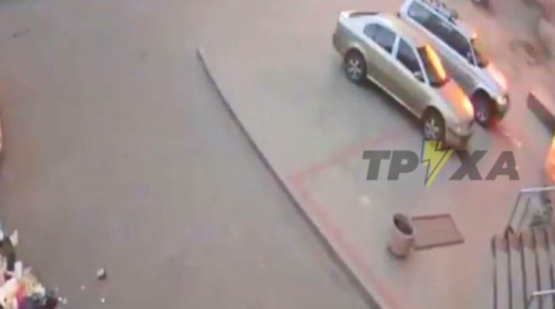 Guerra Russia-Ucraina, il momento esatto dell’attacco a Kiev: il raid ripreso dalle telecamere di videosorveglianza