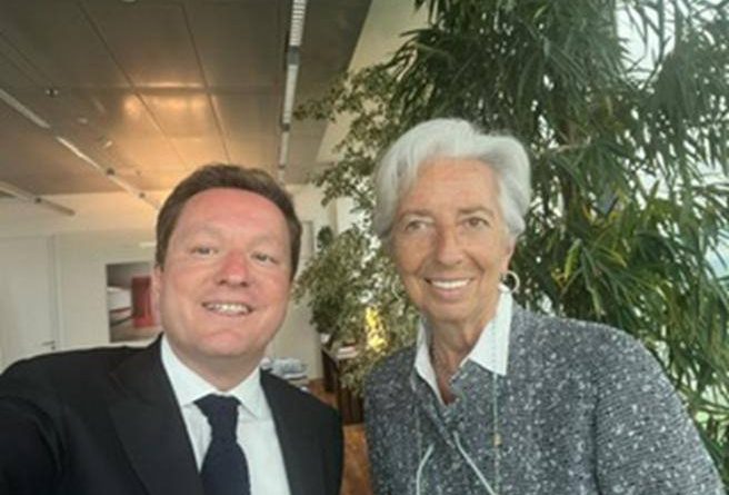 Ceccherini incontra Lagarde: «I banchieri centrali a Milano»