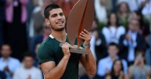 Alcaraz, il baby fenomeno spagnolo vince a Madrid e arriva da big al Foro Italico