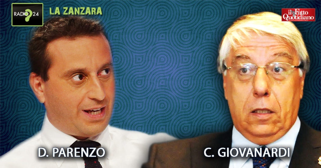 La Zanzara, lite Giovanardi-Parenzo: ‘Criminalizzate alpini ma applaudite il Pride’. ‘Dici cose gravi. Aspettiamo tue scuse su Cucchi’
