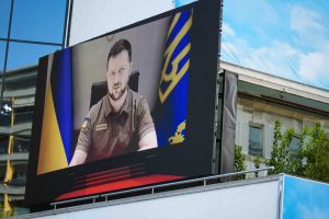 Volodymyr Zelenskyy Was By Far the Biggest Star at the Cannes Film Festival’s Opening Night