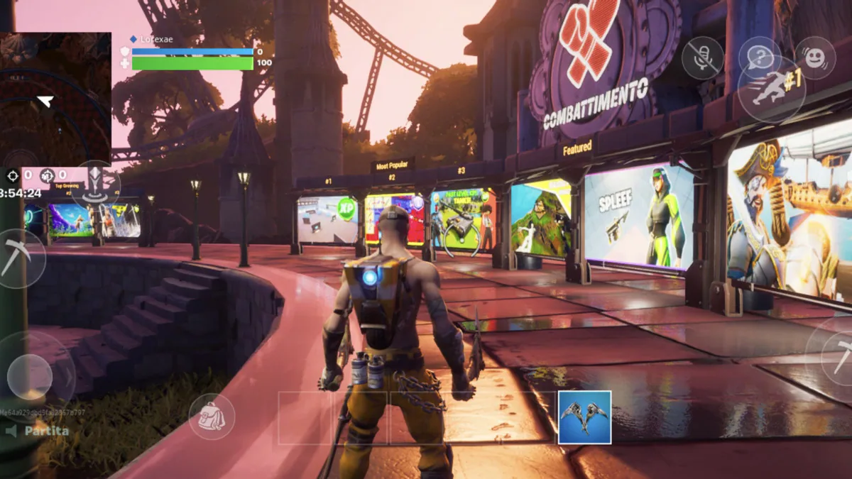 Fortnite Touch su iPhone e Android con RTX grazie a GeForce NOW: la nostra prova