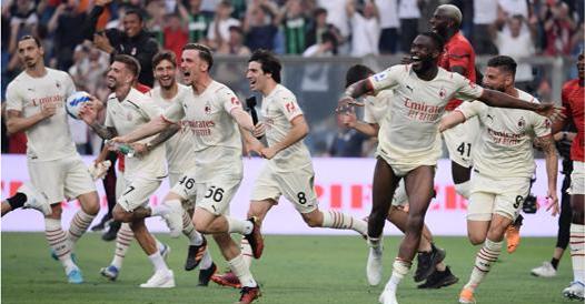 Al Milan lo scudetto 2022, è Campione d’Italia per la 19ª volta