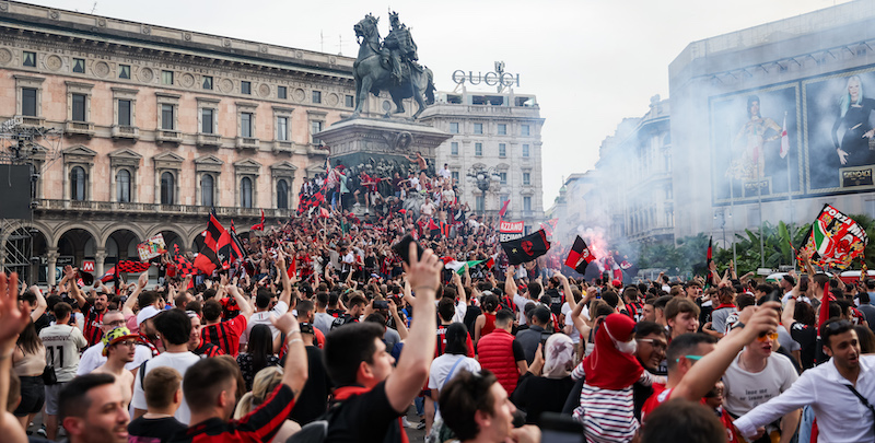Le foto dei festeggiamenti per lo Scudetto del Milan