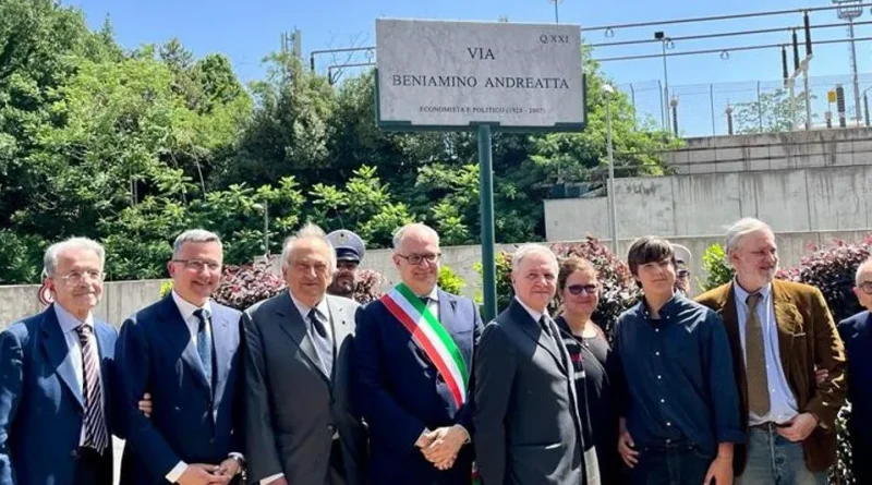 Inaugurata a Roma via Beniamino Andreatta