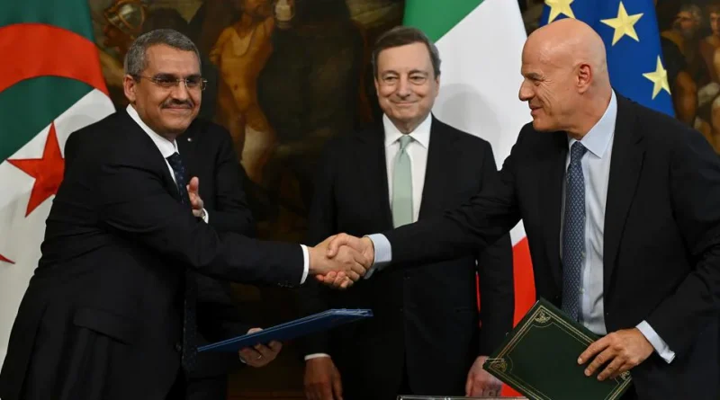 Eni, accordo con Sonatrach: attesi 3 mld metri cubi di gas dall’Algeria