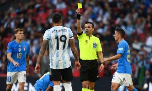 Italia-Argentina, rivivi la moviola: Bonucci rischia il rosso su Messi. Manca un giallo a Jorginho