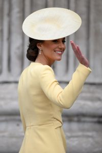 Kate Middleton Shines in Lemon Yellow on the Second Day of Jubilee Celebrations