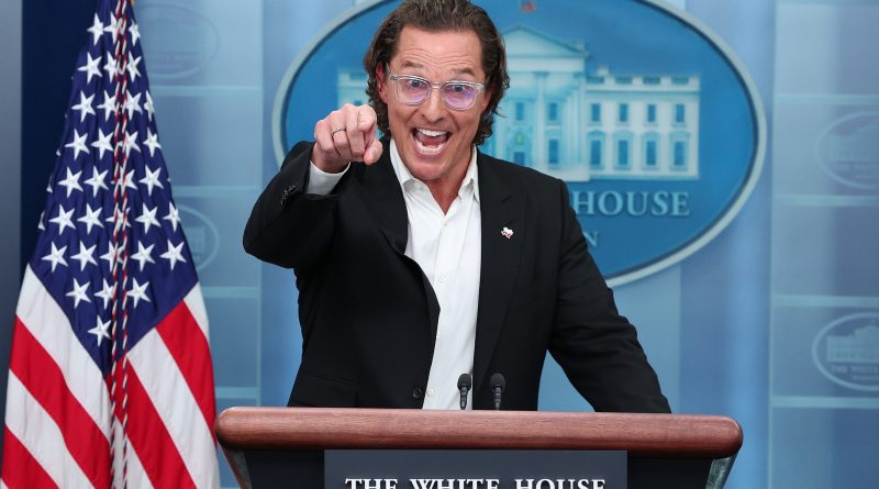 Matthew McConaughey Makes Impassioned Gun-Reform Speech From White House