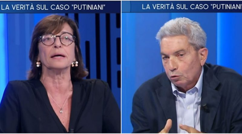 Lista di proscrizione, Padellaro a Sarzanini su La7: “L’elenco di filoputiniani? Bastava andare sui social. Sembravano foto segnaletiche”