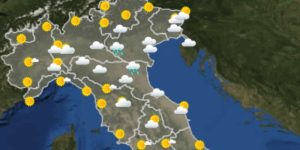 Le previsioni meteo per martedì 14 giugno