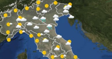 Le previsioni meteo per martedì 14 giugno