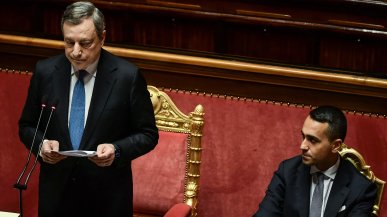 Draghi al Senato: “Preoccupato per la tenuta della maggioranza? Vediamo…Avanti nel sostegno a Kiev come ci ha detto il Parlamento. Pace concordata e non subita”