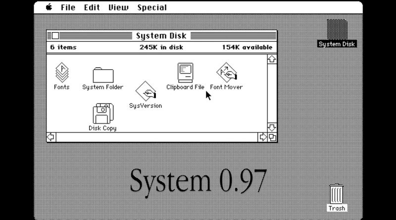 Mac: guardate come è cambiata l’interfaccia Apple dal 1984 al 2022 in questo video