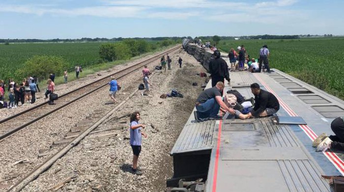 Usa, deraglia un treno in Missouri: morti e feriti