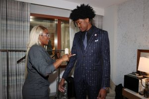 Stylist Kesha McLeod on Selecting Looks for the NBA Draft