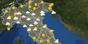 Le previsioni meteo per mercoledì 6 luglio