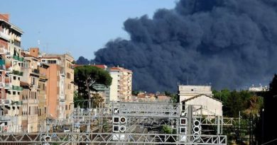Incendio Centocelle a Roma: diossine oltre i limiti, i dati Arpa