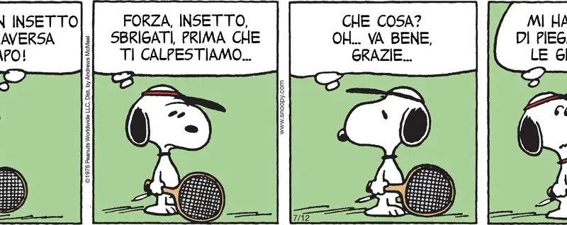 Peanuts 2022 luglio 12