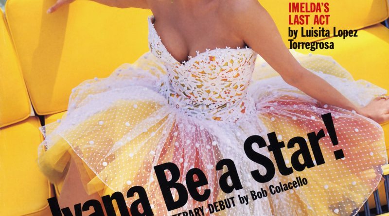 La copertina di Vanity Fair di Ivana Trump è stata esposta al suo funerale, con un tocco di novità