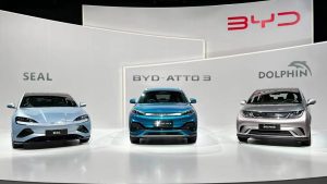BYD senza freni: entra anche nel mercato giapponese con tre auto elettriche