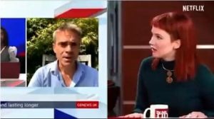 La scena del film ‘don’t look up’ si avvera: la presentatrice scredita il meteorologo in diretta tv
