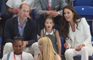 Princess Charlotte Gets Excited By Swim Races at the Commonwealth Games