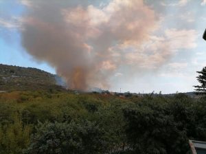 C’è un nuovo grande incendio sul Carso
