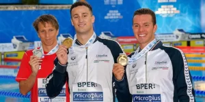Alberto Razzetti ha vinto la medaglia d’oro nei 400 metri misti agli Europei di nuoto a Roma