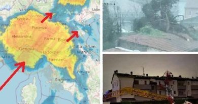 Meteo, maltempo al Centro-Nord: 36 ore di nubifragi. Due morti in Toscana. Al Sud caldo africano fino a 43 gradi