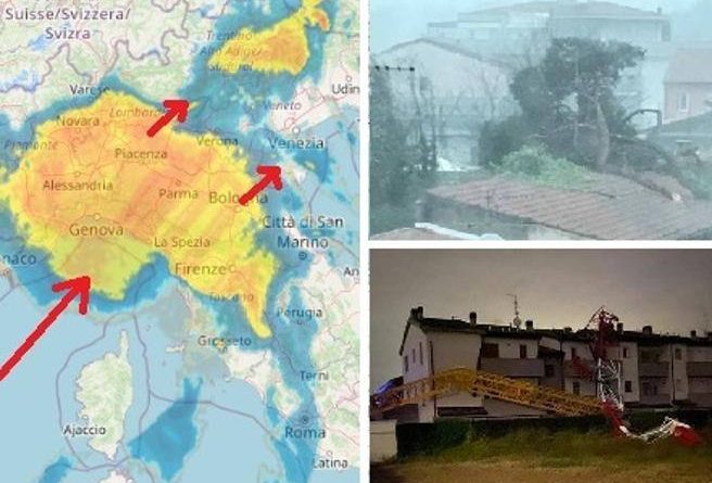 Meteo, maltempo al Centro-Nord: 36 ore di nubifragi. Due morti in Toscana. Al Sud caldo africano fino a 43 gradi