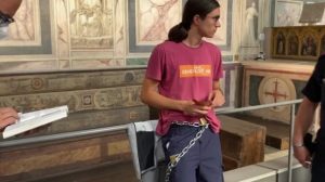 Blitz degli ambientalisti: in tre s’incatenano all’interno della cappella degli Scrovegni