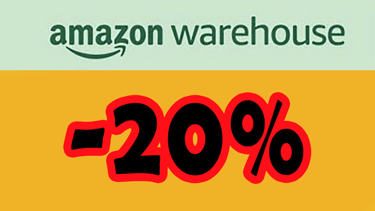 Amazon Warehouse: torna lo sconto del 20% sull’usato garantito. Ecco gli affari imperdibili