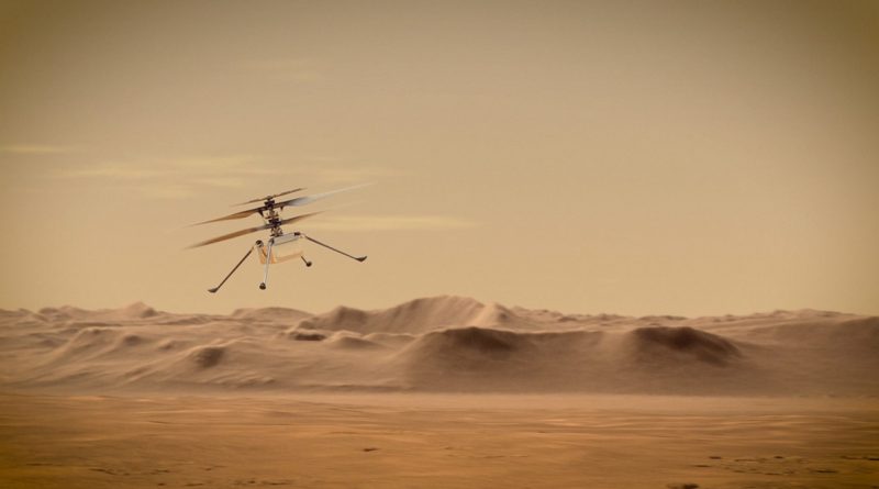 Il drone NASA Ingenuity ha completato con successo il 31° volo su Marte