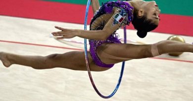 Sofia Raffaeli oro nel concorso generale ai Mondiali di ginnastica ritmica