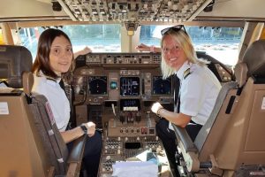 Da Malpensa a Seul su un Boeing 747 pilotato da un equipaggio tutto al femminile