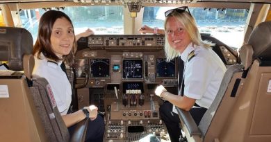 Da Malpensa a Seul su un Boeing 747 pilotato da un equipaggio tutto al femminile