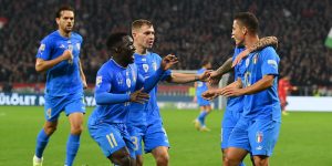 L’Italia ha battuto l’Ungheria e ha vinto il suo girone di Nations League