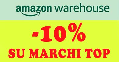 Amazon Warehouse: sconto del 10% sull’usato garantito. Ecco gli affari imperdibili